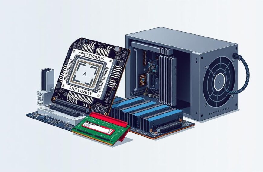 what are the four fundamental components of a computer system
