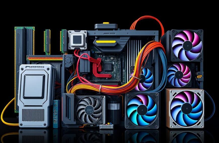 what are the main parts of a computer hardware
