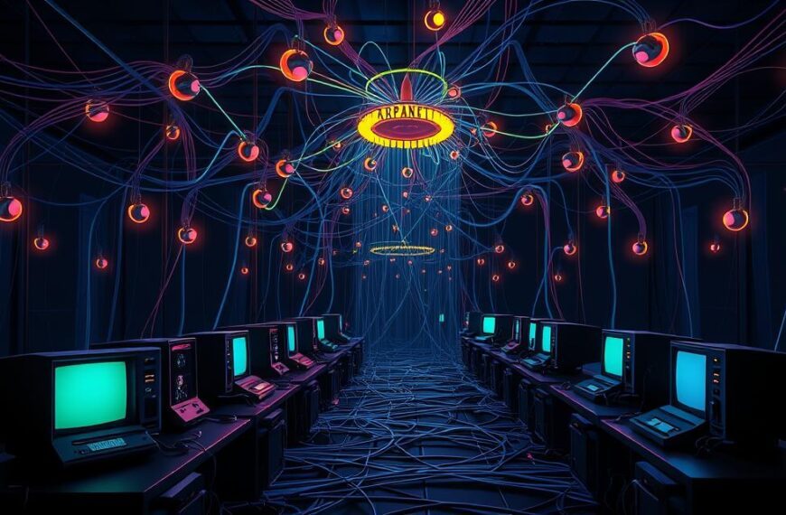 what was the first computer network