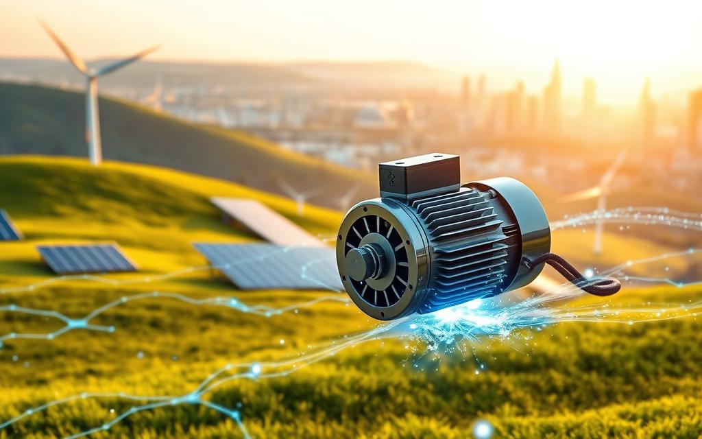 AI motor optimisation in sustainable technologies