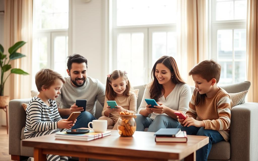 digital-physical balance family interaction