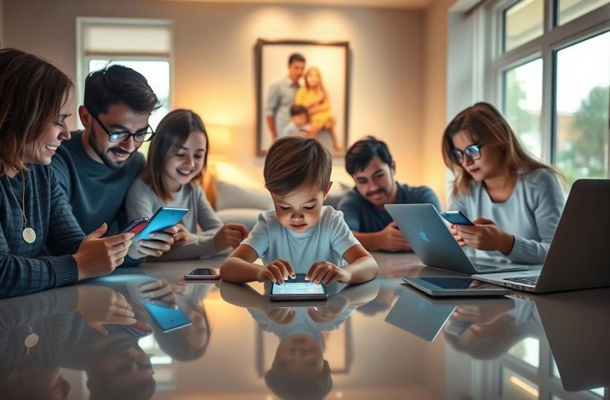 how technology affects family relationships