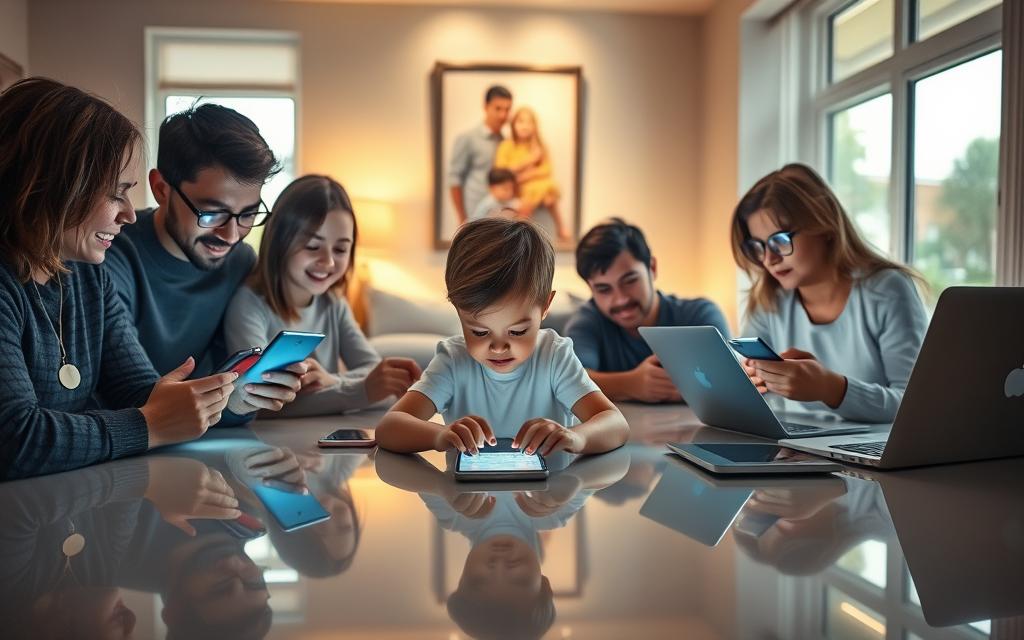 how technology affects family relationships